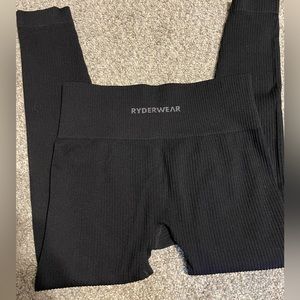 Ryderwear ribbed leggings sz small